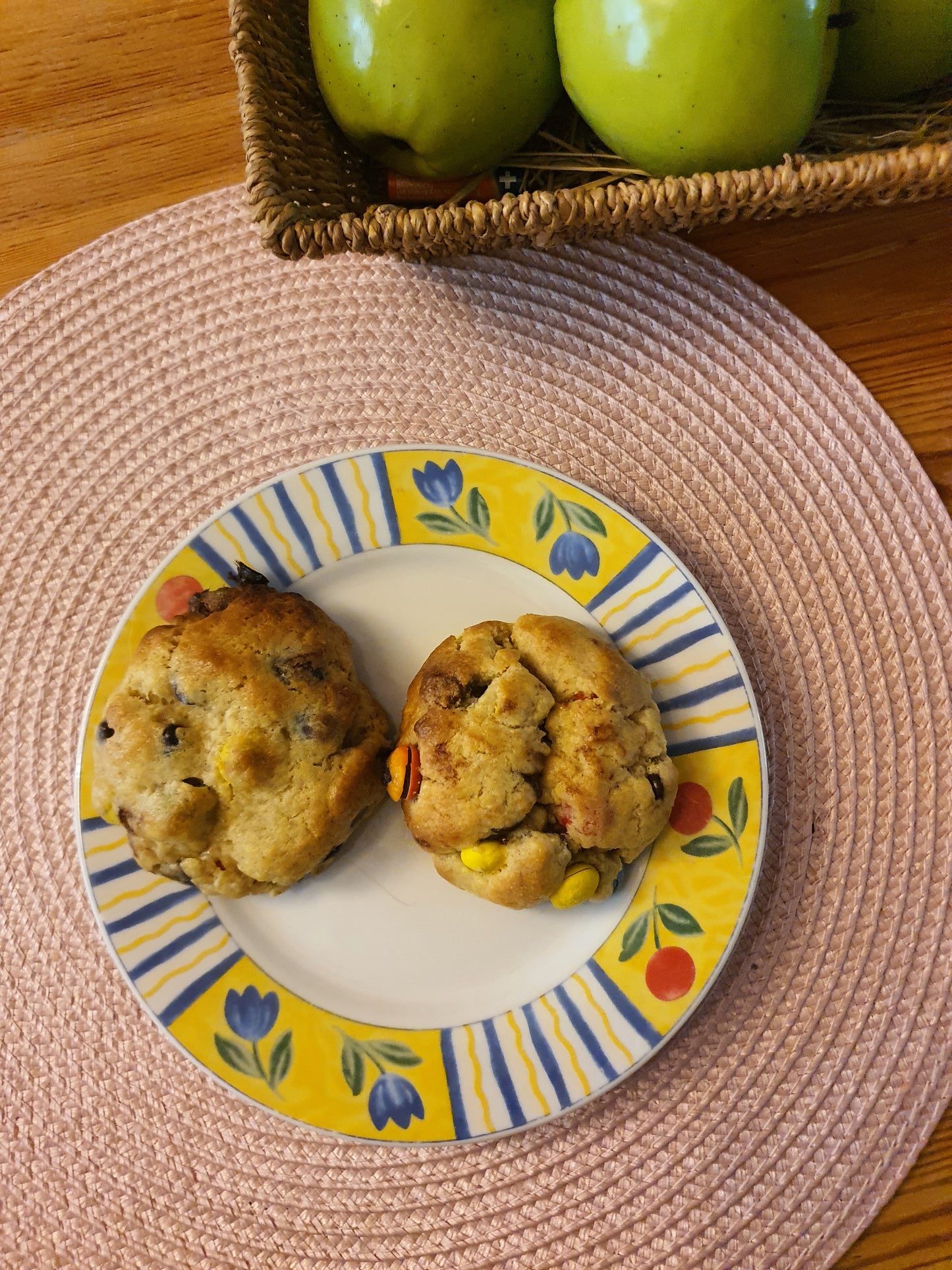 Cookies New York con crema de avellanas y lacasitos